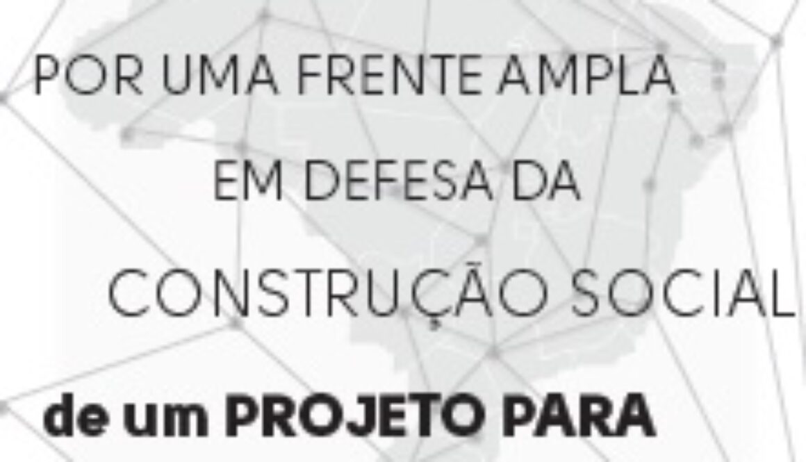 Manifesto Brasil Cidades