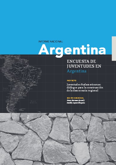 Informe nacional  Encuesta de juventudes en Argentina