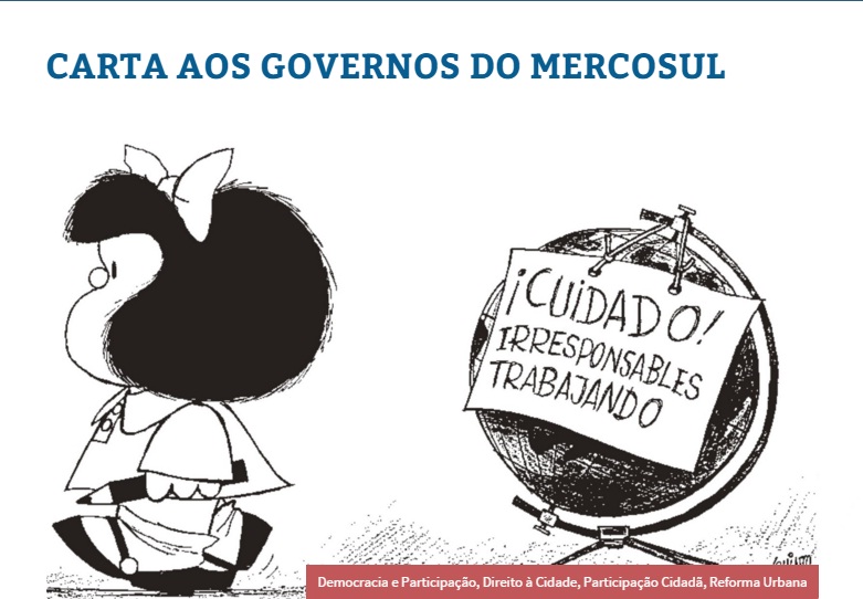 Carta aos Governos do Mercosul
