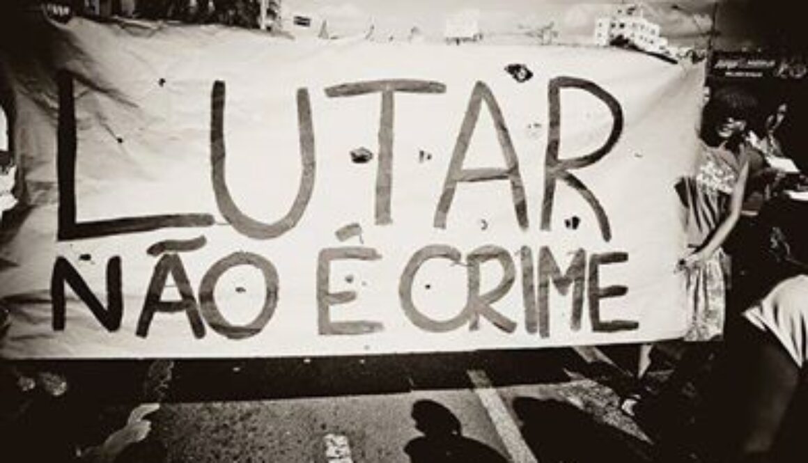 lutar no e crime