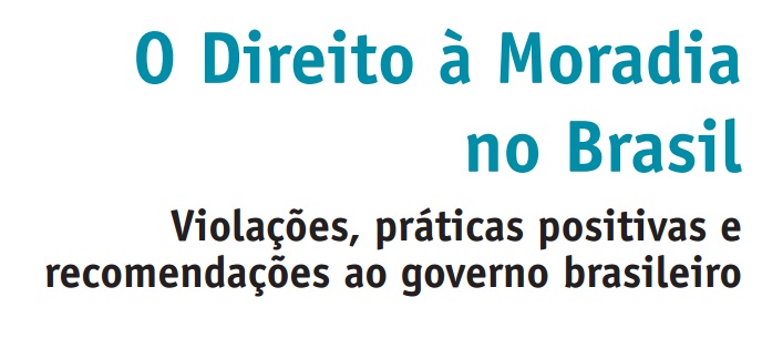 o direito a moradia no brasil